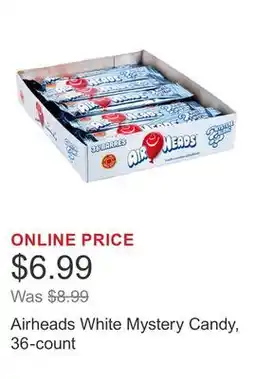 Costco Airheads White Mystery Candy, 36-count offer
