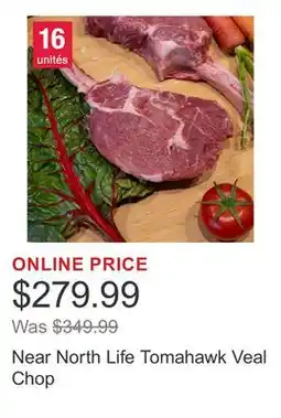 Costco Near North Life Tomahawk Veal Chop offer