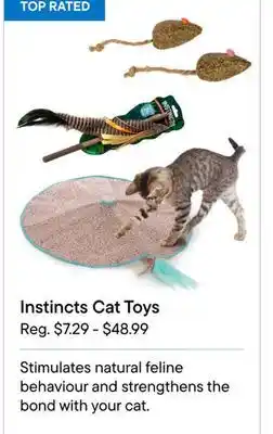 Petvalu Instincts Cat Toys offer