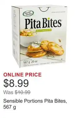 Costco Sensible Portions Pita Bites, 567 g offer