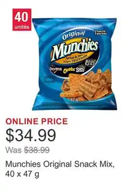 Costco Munchies Original Snack Mix, 40 x 47 g offer