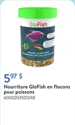 Walmart Nourriture GloFish en flocons pour poissons offer