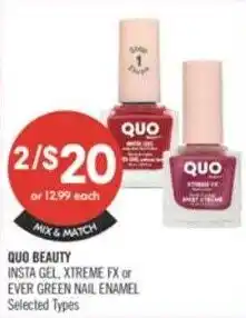 Shoppers Drug Mart Quo beauty offer