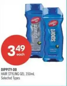 Shoppers Drug Mart Dippity-do hair styling gel offer