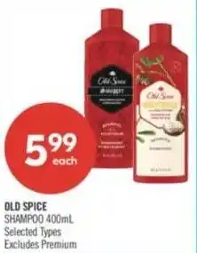 Shoppers Drug Mart Old spice shampoo offer