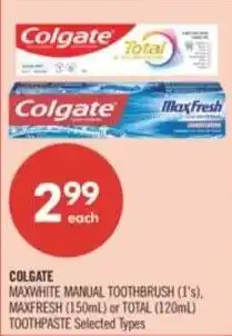 Shoppers Drug Mart Colgate offer