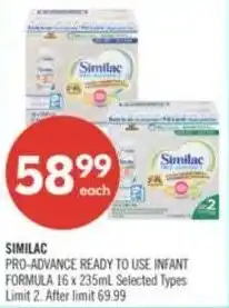 Shoppers Drug Mart Similac offer