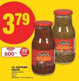 No Frills La costeña sauce offer