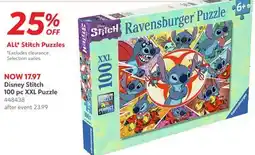 Toys R us Disney Stitch 100 pc XXL Puzzle offer