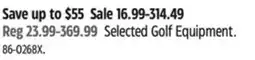 Canadian Tire TaylorMade Selected Golf Equipment offer