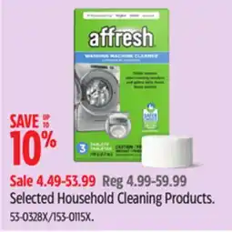 Canadian Tire Selected Household Cleaning Products offer