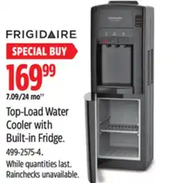 Canadian Tire FRIGIDAIRE Top-Load Water Cooler with Built-in Fridge offer
