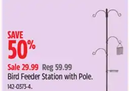 Canadian Tire Bird Feeder Station with Pole offer