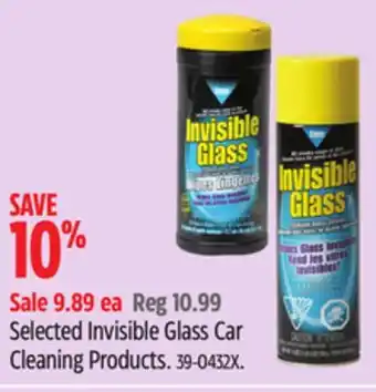 Canadian Tire Invisible Glass Selected Invisible Glass Car Cleaning Products offer