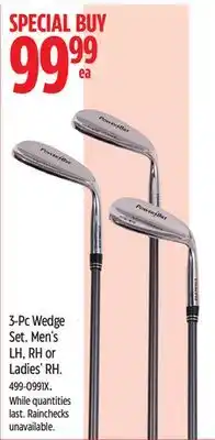Canadian Tire 3-Pc Wedge Set. Men's LH, RH or Ladies' RH offer