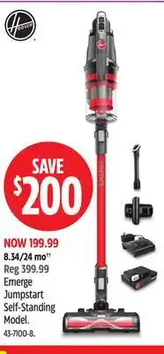 Canadian Tire Hoover Emerge Jumpstart Self-Standing Model offer
