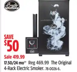 Canadian Tire The Original 4-Rack Electric Smoker offer