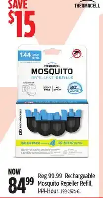 Canadian Tire Thermacell Rechargeable Mosquito Repeller Refill offer