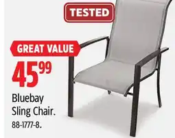Canadian Tire For Living Bluebay Sling Chair offer