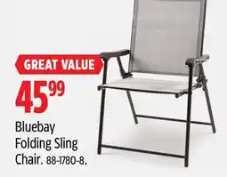 Canadian Tire For Living Bluebay Folding Sling Chair offer