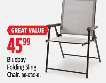 Canadian Tire For Living Bluebay Folding Sling Chair offer