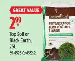 Canadian Tire Garden Club Top Soil or Black Earth offer