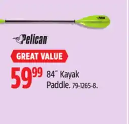Canadian Tire Pelican 84˝ Kayak Paddle offer