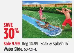 Canadian Tire Soak & Splash 16' Water Slide offer