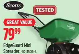 Canadian Tire Scotts EdgeGuard Mini Spreader offer