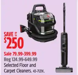 Canadian Tire Tineco Selected Floor and Carpet Cleaners offer