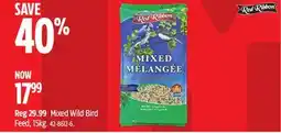 Canadian Tire Red Ribbon Mixed Wild Bird Feed offer
