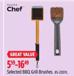 Canadian Tire Master Chef Selected BBQ Grill Brushes offer
