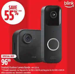 Canadian Tire Blink Outdoor Camera Bundle offer