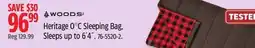 Canadian Tire Woods Heritage 0°C Sleeping Bag offer