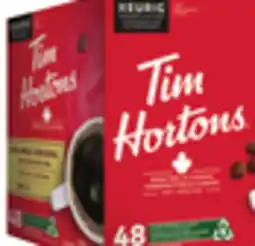 Canadian Tire Selected Tim Hortons or McCafe Coffee K-Cup Pods offer
