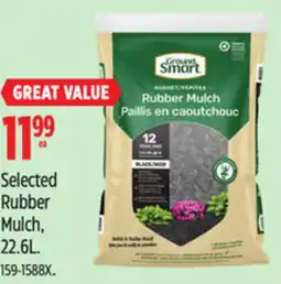Canadian Tire GroundSmart Selected Rubber Mulch offer