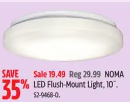Canadian Tire NOMA LED Flush-Mount Light offer