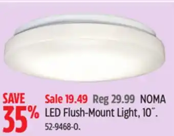 Canadian Tire NOMA LED Flush-Mount Light offer