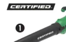 Canadian Tire Certified 20V 400CFM Blower with 2ah battery Charger offer