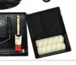 Canadian Tire Premier b6-Pc Paint Set. Paint tray, liner, roller cage, 2 roller refills and a paint brush offer