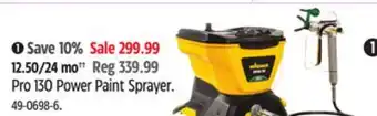 Canadian Tire Wagner Pro 130 Power Paint Sprayer offer