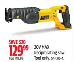Canadian Tire RALEIGH Reciprocating Saw. Tool only offer