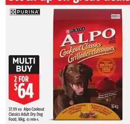 Canadian Tire Purina Alpo Cookout Classics Adult Dry Dog Food offer