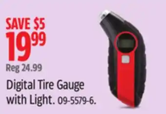 Canadian Tire MotoMaster Digital Tire Gauge with Light offer