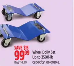 Canadian Tire Certified Wheel Dolly Set offer