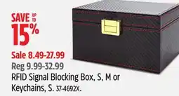Canadian Tire RFID Signal Blocking Box, S, M or Keychains S offer