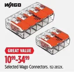 Canadian Tire Selected Wago Connectors offer