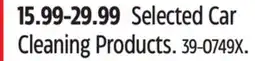Canadian Tire Sonax Selected Car Cleaning Products offer