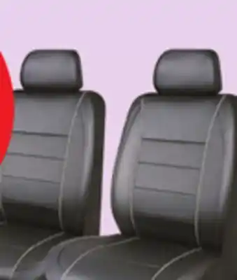 Canadian Tire Auto Trends Black Leatherette Seat Cover offer