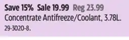 Canadian Tire Prestone Concentrate Antifreeze/Coolant offer